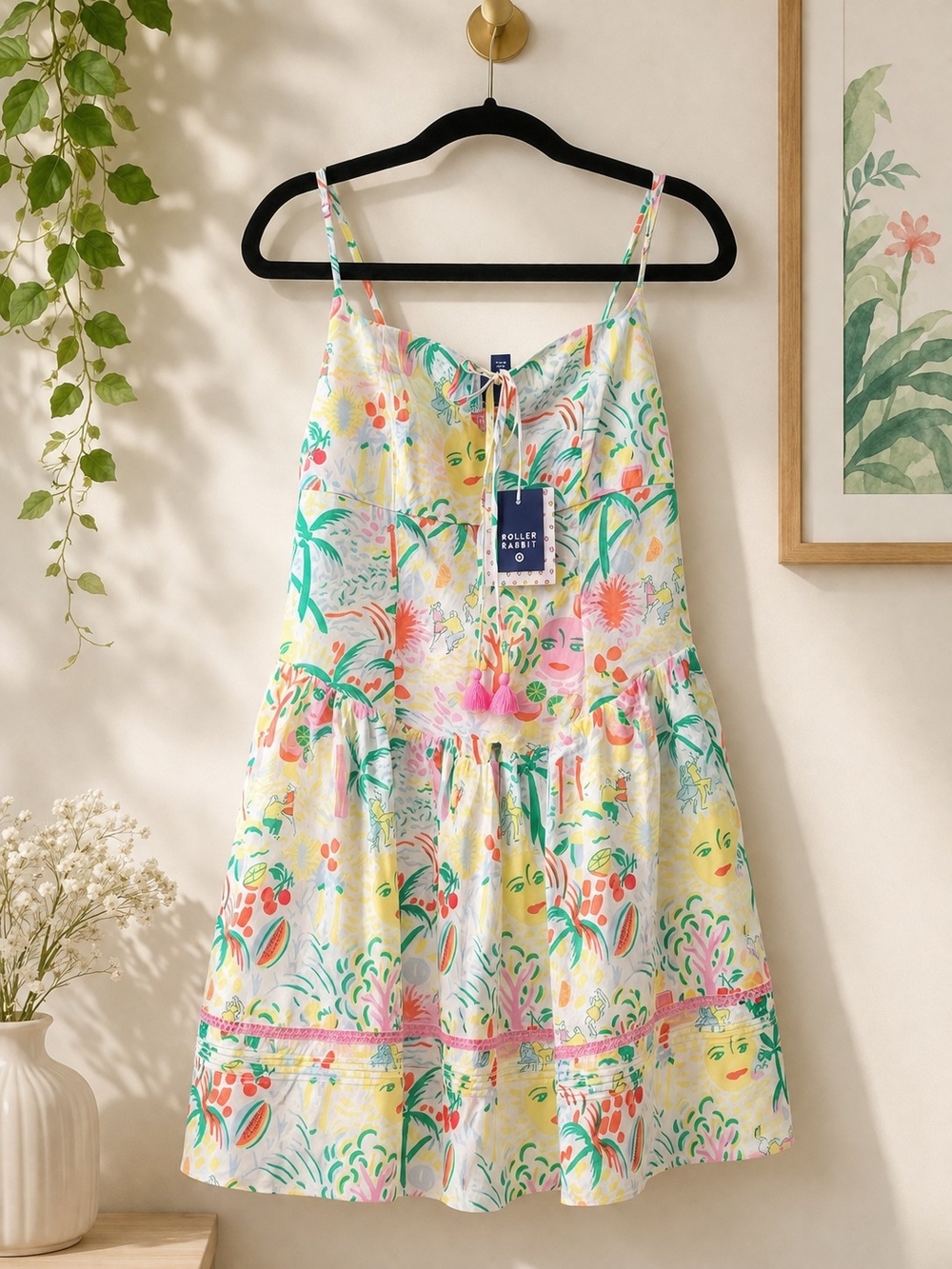 Roller Rabbit Tropical Print Sundress — Multicolor - Picture 1 of 5